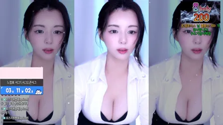 AfreecaTV玫瑰酱紧身加特林热舞20241006舞蹈剪辑
